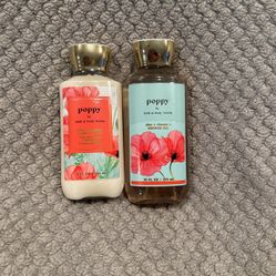 Bath And Body Works Poppy Set