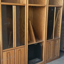 Wood Cabniets 50 Each