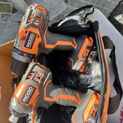 Rigid Drill and impact Driver Combo Kit