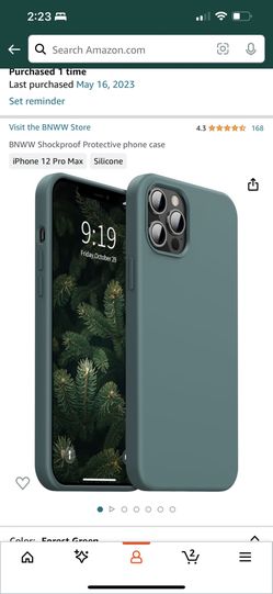 iPhone 12 Pro Max Or 13 Pro Max Case & 2 Screen Protector