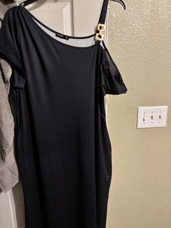 WOMANS Black Maxi Dress 