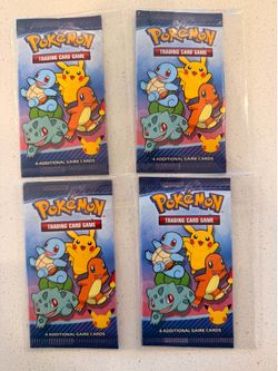 McDonald’s Pokemon booster packs
