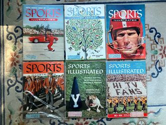 🐒 VINTAGE SPORTS ILLUSTRATED ~ 1950’s/60’s 🏃‍♂️ (EXCELLENT CONDITION) * 🐒