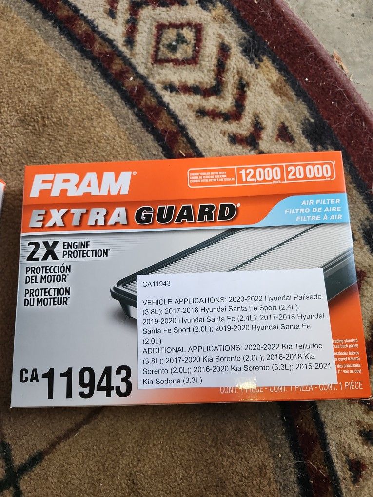 Fram Air Filters