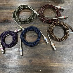 Braided Xlr Male To Female Cables 