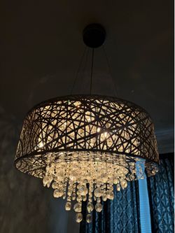 NEEDS TO GO TODAY! Z GALLERIE CHANDELIER