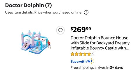 Doctor Dolphin Bounce House