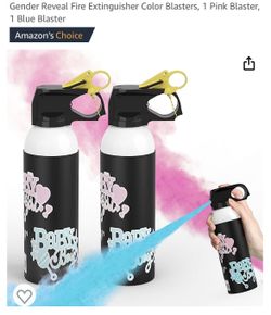 PINK Gender Reveal Fire Extinguisher