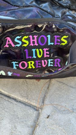 Assholes Live Forever Bag 
