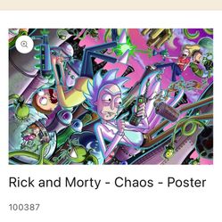 Rick and Morty - Chaos - Poster
