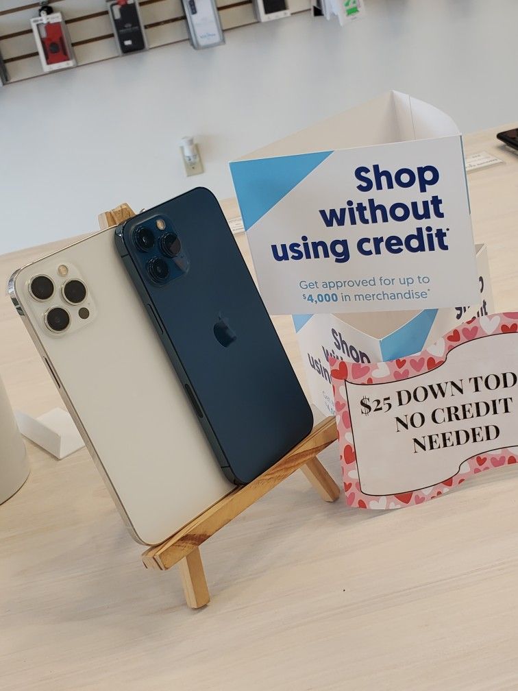 IPhone 12 Pro Max 128GB T mobile Payment Plan Available For As Low