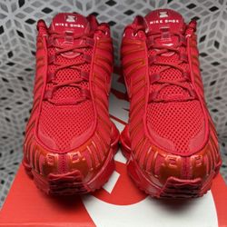 Women’s Nike Shox TL Gym Red Size 8 & 9