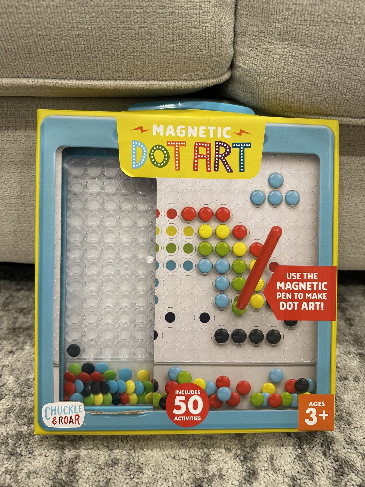 Brand New Magnetic Dot Art Includes 50 Activities