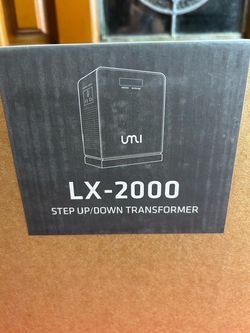 New, UMI 2000W Step Up/Down Transformer