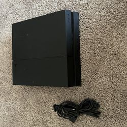 Play Station 4 And Tv 