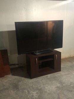 Sharp Aquos 60” TV with TV Stand