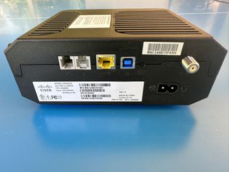 Model TPQ3212 Cisco Cox Modem For Phone/Fax