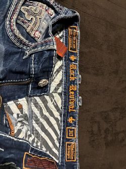 Rock Revival Malcolm Straight Jeans Size 30