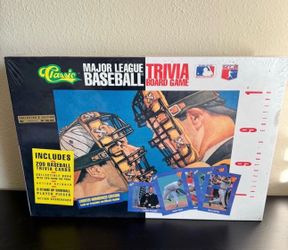 Classic major league baseball trivia board game collectors edition 1991