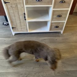 Cabinet With Shelf And4 Drawers 
