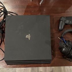 PS4 Pro w/ controller 