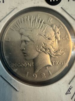 1921 Peace Dollar - High Relief - Key Date