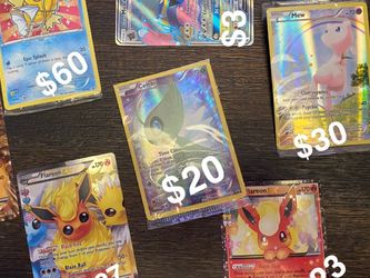 Ex and promo rares Pokemon Cards