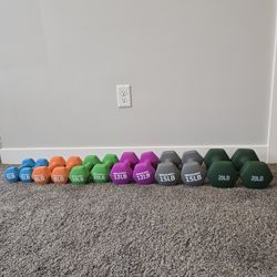 A Brand New Dumbbell Set with  Or Without Rack