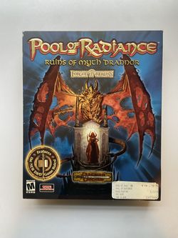 Pool of Radiance PC Big Box Game 2 CDs + Manual