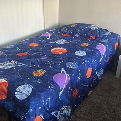 Bed frame an matress