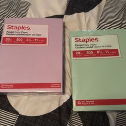 Printer paper all colors 10$