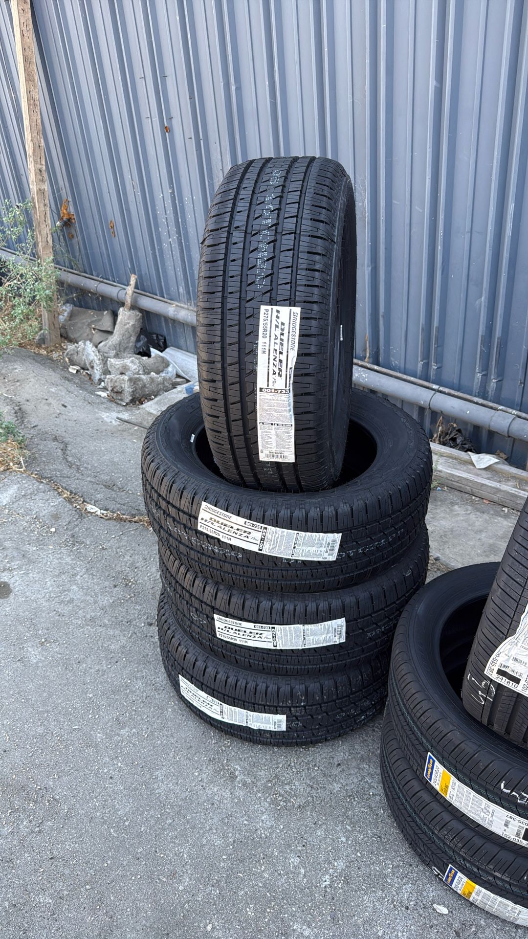 275/55/20 Bridgestone Tires Installed And Balanced/ Instaladas Y Balanceadas