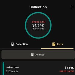 Magic The Gathering (MTG) Collection 