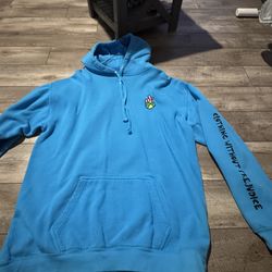 Cross Colours Hoodie – XL – Blue – Streetwear