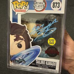 Tanjiro Signed Funko Pop