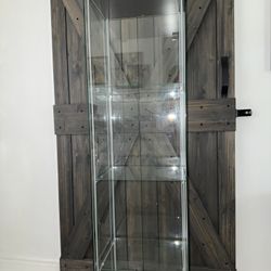 Glass Display Cabinet.