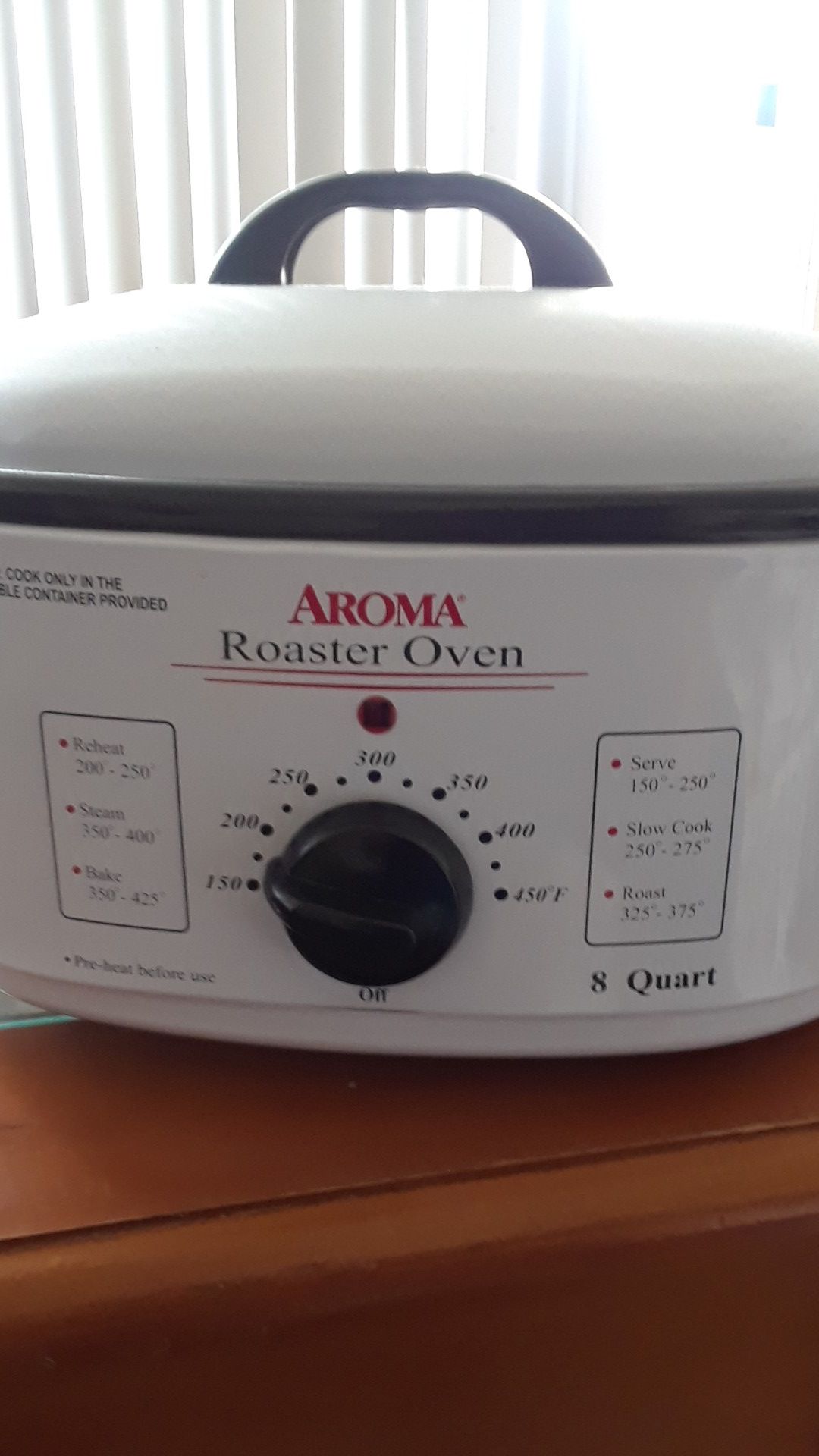 8 Quart Aroma Roaster Oven