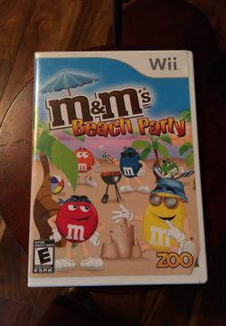 M&M Beach Party Wii Game