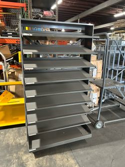 Double sided bin holder