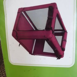 Folding Pet Dog Cat Kennel Cage Mesh Cloth Folding Brand New