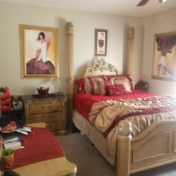 It'll Be Worth It So Five Piece Oak Queen Size Bedroom Set