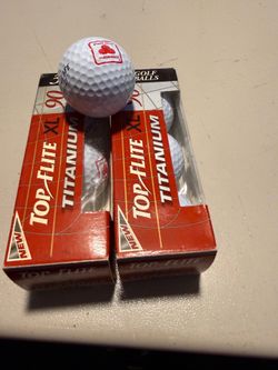 2 sleeves Top Flight Golf Balls, State Farm Logo