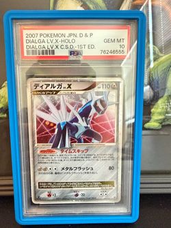 2007 POKEMON JAPANESE DIAMOND & PEARL DIALGA LV.X CSD 1st Ed