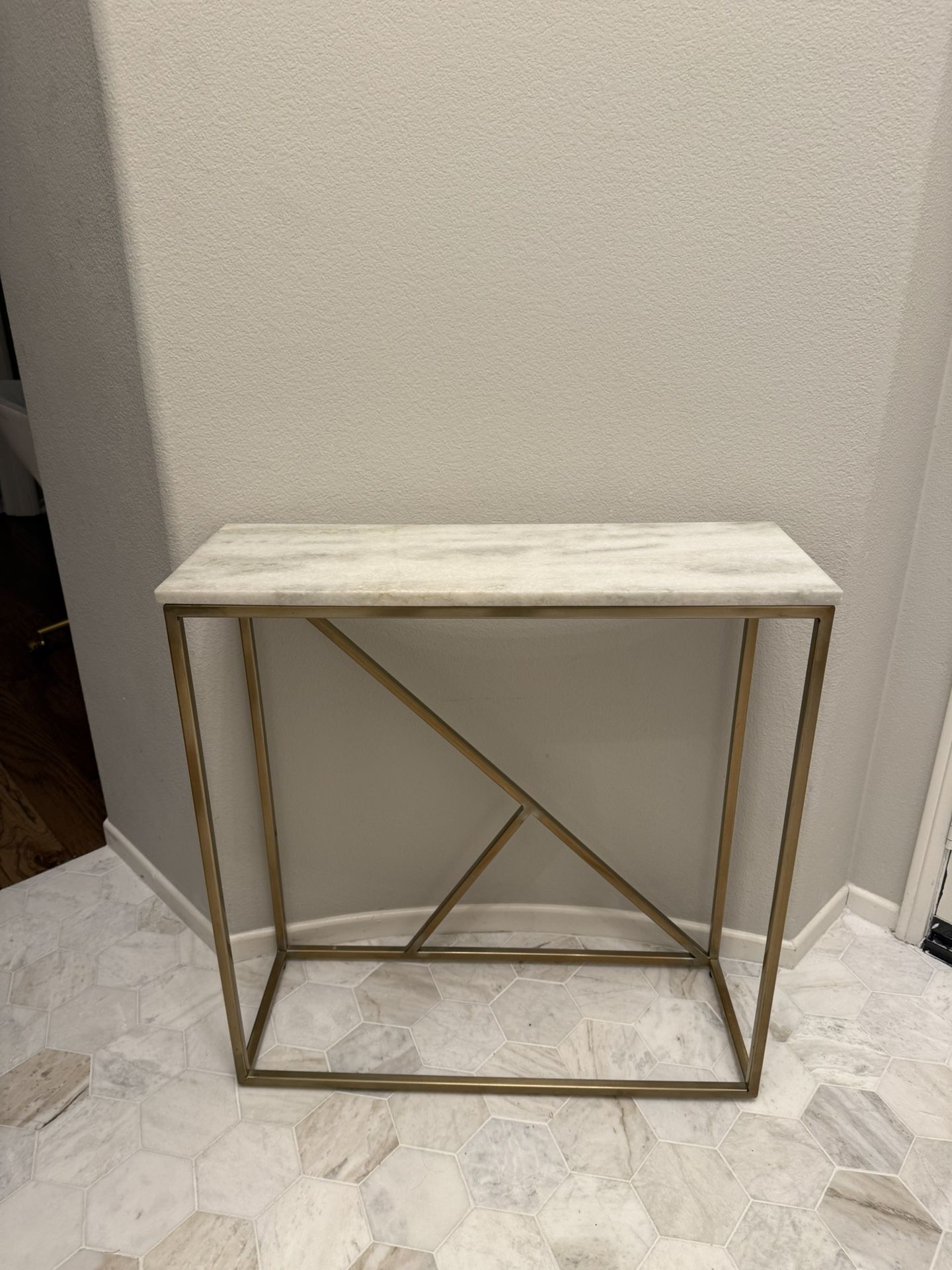 Marble Entry Table
