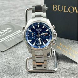 Bulova Marine Star Chronograph Watch 96b256