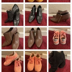 Shoes $10 Each Like New -7-7.5