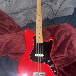 Fender Squier Bronco Bass guitar