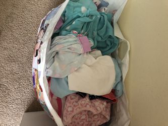 Big bag full of little girls clothes