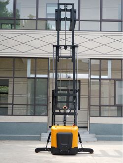 Electric Walkie Stacker – 157” Lift Height – 3300 lbs Capacity – Lithium Battery