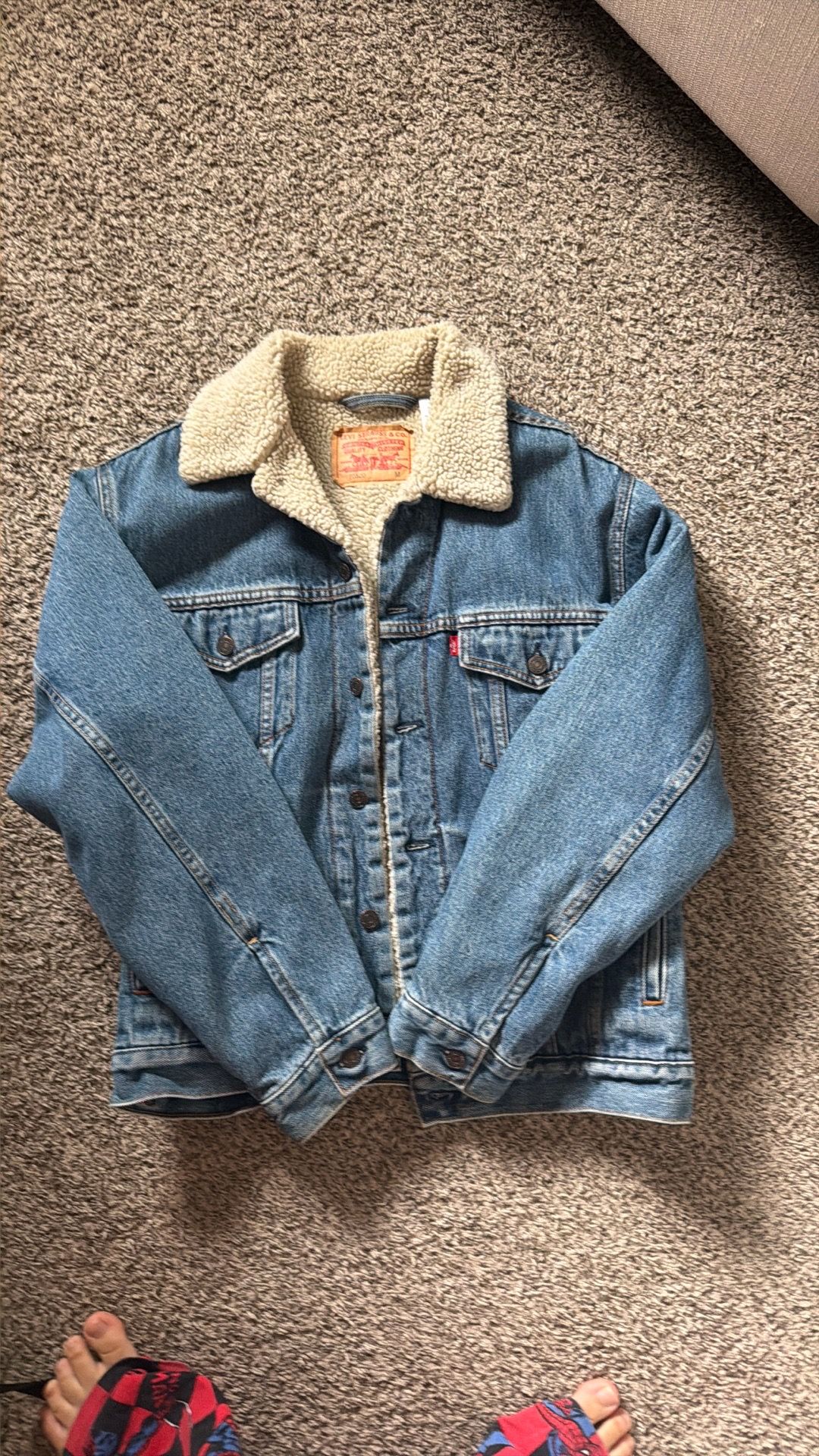 Levi Jacket, denim jacket, blue, medium